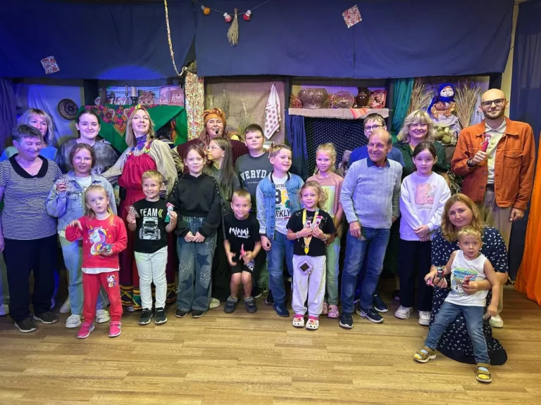 Интерактивная программа-квест «В гостях у Бабуси-Ягуси и Марьи Искусницы» для детей из многодетных семей Томилино.