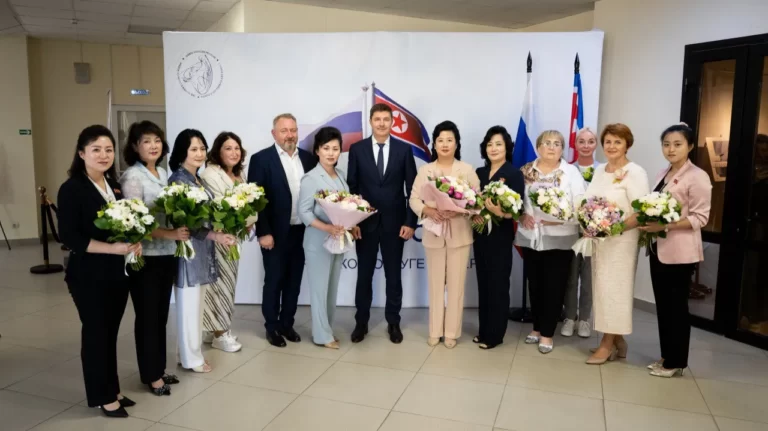 Делегация корейских женщин-работников посетила городской округ Люберцы.