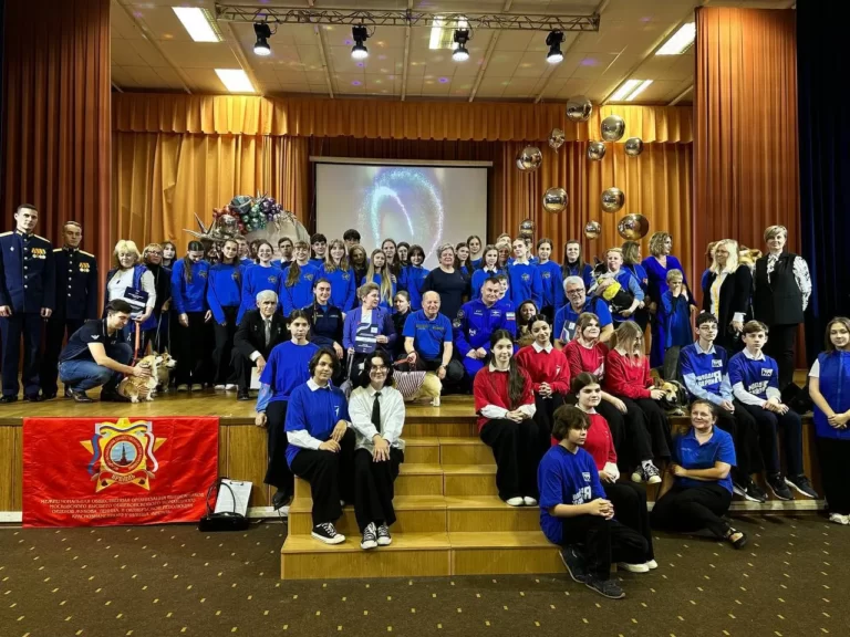 Встреча с космонавтом и Героем России Алексеем Овчининым.